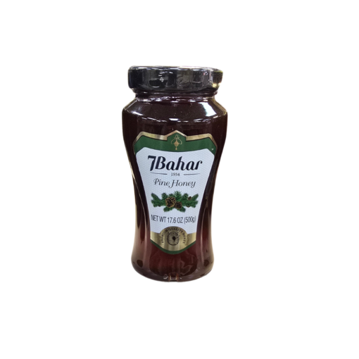 7Bahar 100% Pure Pine Honey – 17.6 oz (500g) Glass Jar